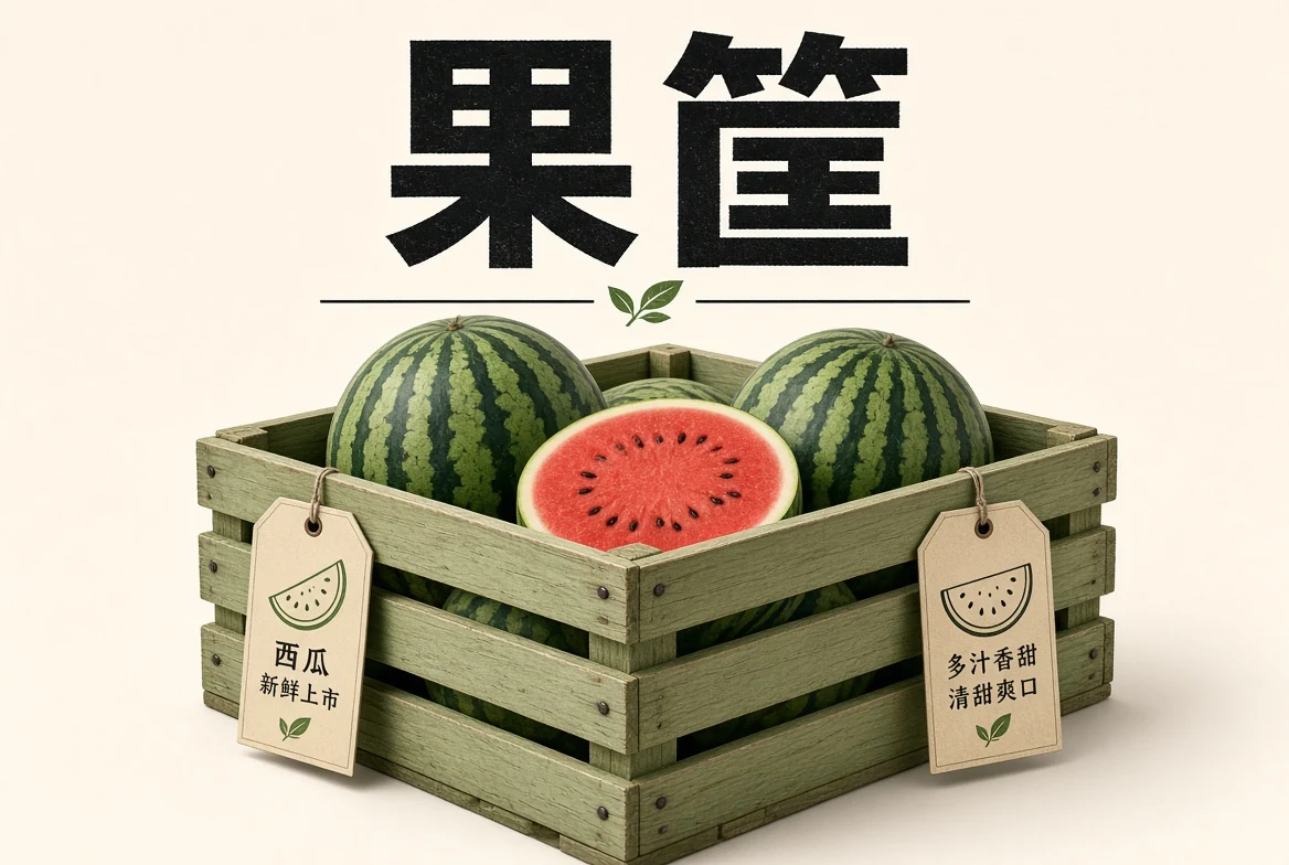 果筐栏目视觉